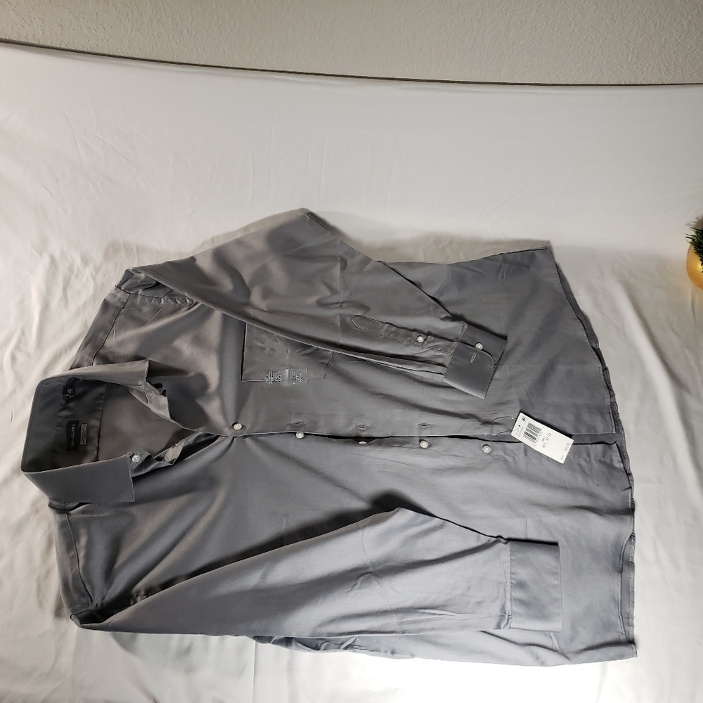 Van Heusen Long Sleeve Shirt Regular Fit Stretch M